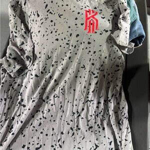 Kobe Nike Tee with Red Chest Logo Sz L